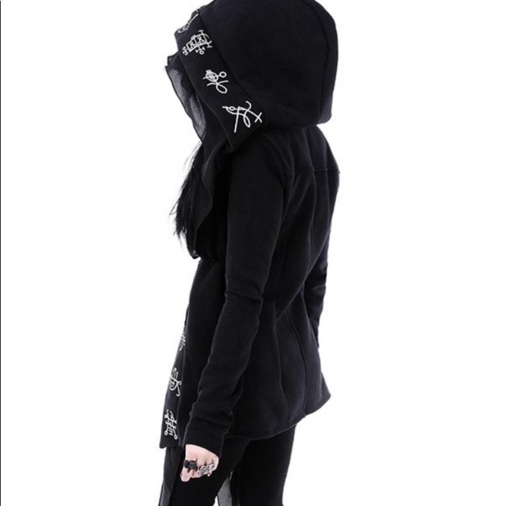 **SOLD ON MERC** Restyle | “Demon Hoodie” - Picture 4 of 10